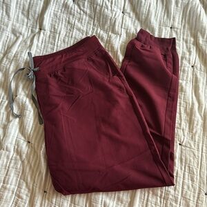 Figs Women's Burgundy Pants